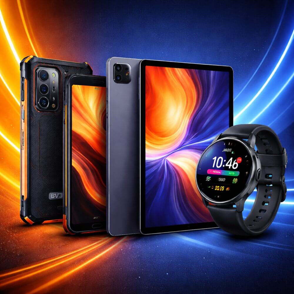 Smartphone robuste Force Mobiles IP68 — Blackview Ulefone Oukitel Doogee au Maroc